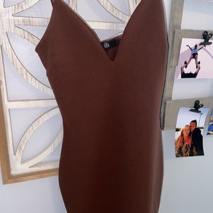 Brown formal/night out dress!